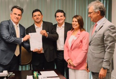 Fiote da Castanha se filia ao PP com a ‘bênção’ de Ciro Nogueira, Laércio e Gustinho