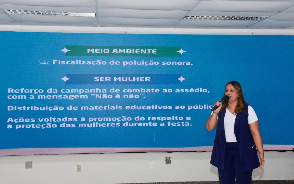 SerMulher reforça campanha de combate ao assédio durante o Réveillon dos Sergipanos