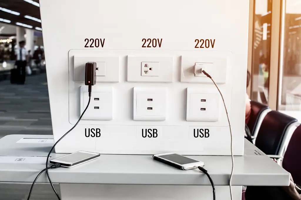 Tomada ou USB? Entenda os riscos ocultos ao carregar o celular em locais públicos