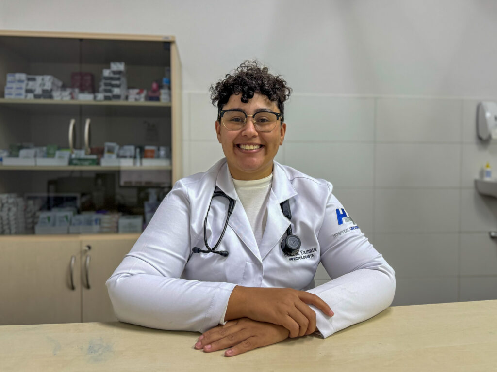 Infectologista Rebeca Yasmin