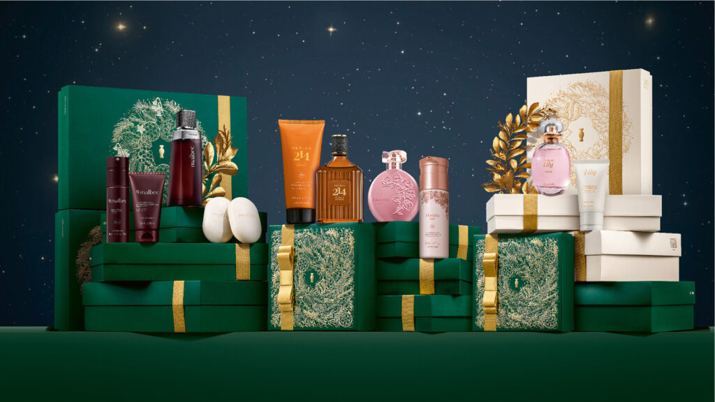 Presentes para surpreender no Natal: O Boticário lança 60 kits e combos especiais a partir de R$17,90 