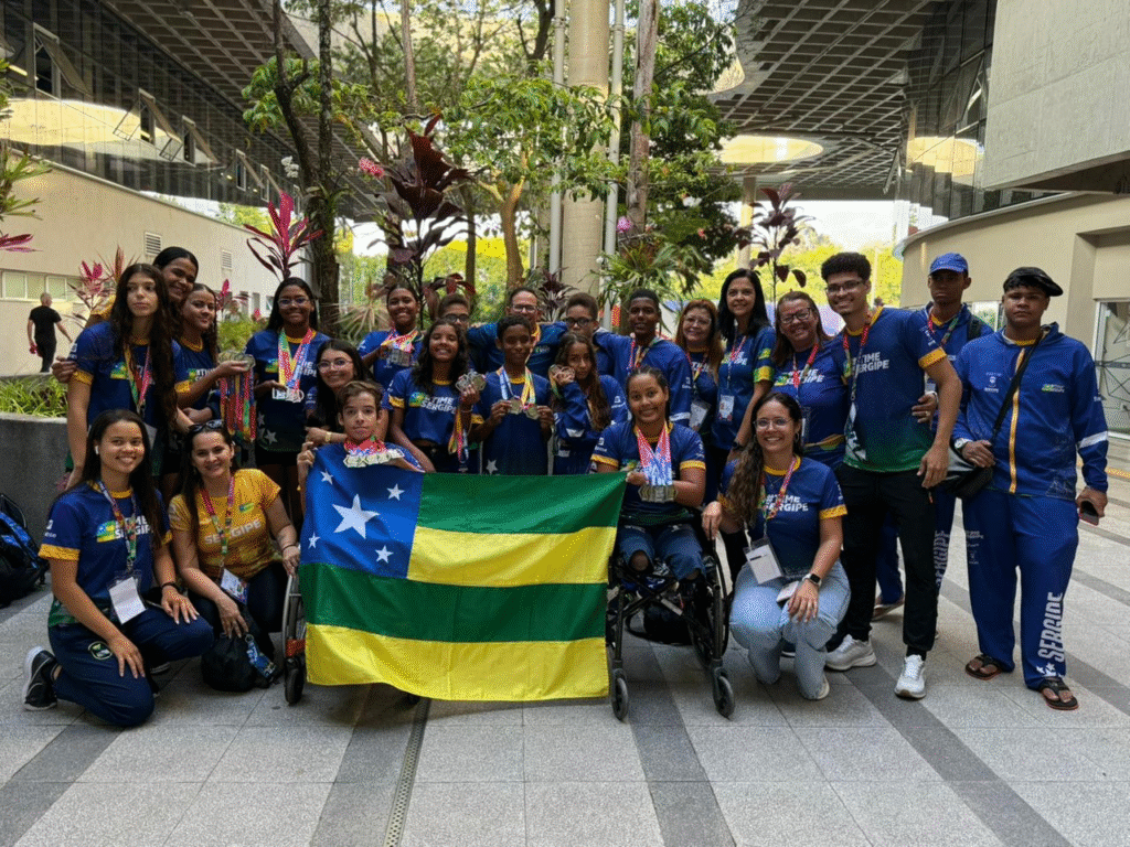 Governo de Sergipe fortalece o paradesporto e celebra 59 medalhas nas Paralimpíadas Escolares 2025