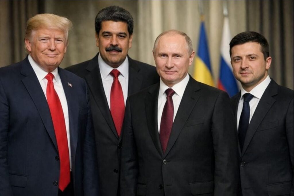 Trump X Maduro X Putim X Zelensky, Interesses e Recados ao Mundo