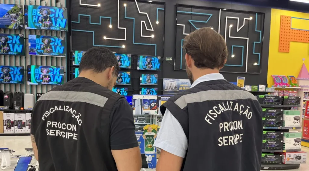 Procon Sergipe eleva fiscalizações em 114% e registra 5.560 atendimentos em 2025