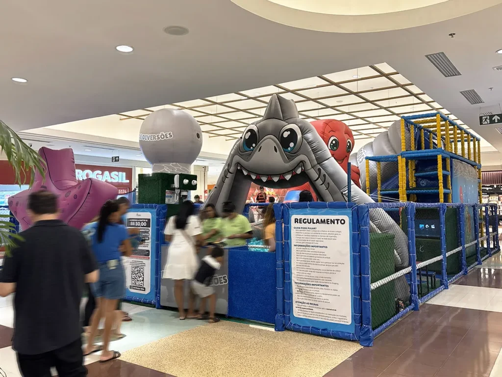 Parque “Mar de Diversões” chega ao Shopping Jardins com atrações inspiradas no oceano