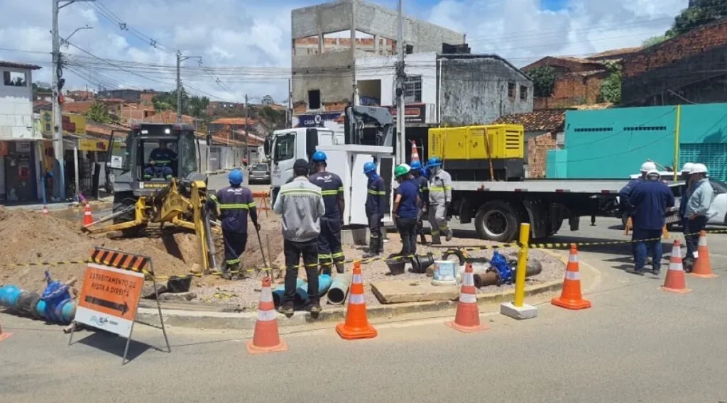 Implantação de booster reforça abastecimento no bairro Japãozinho, em Aracaju