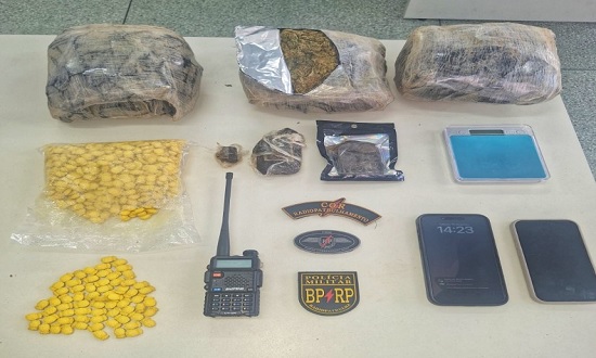 Homem é detido com 1,5 kg de maconha e outras drogas em condomínio da Zona Sul de Aracaju