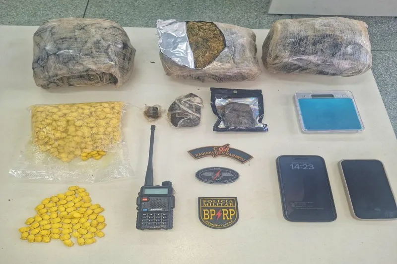 Polícia Militar prende suspeito de tráfico e apreende maconha e haxixe em condomínio de Aracaju