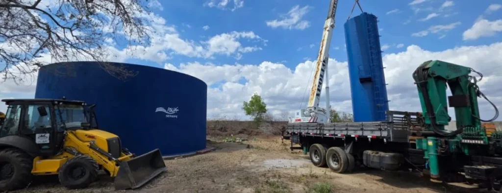 Iguá Sergipe amplia rede de reservatórios para garantir abastecimento em dez municípios