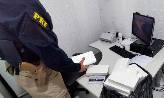 Apreensão de drogas pela PRF em Sergipe cresce 257% em 2025