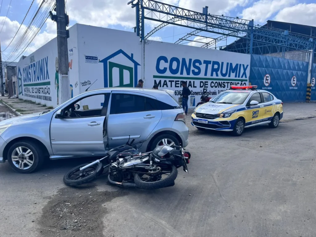 SMTT registra 68 sinistros de trânsito em Aracaju entre 4 e 10 de janeiro