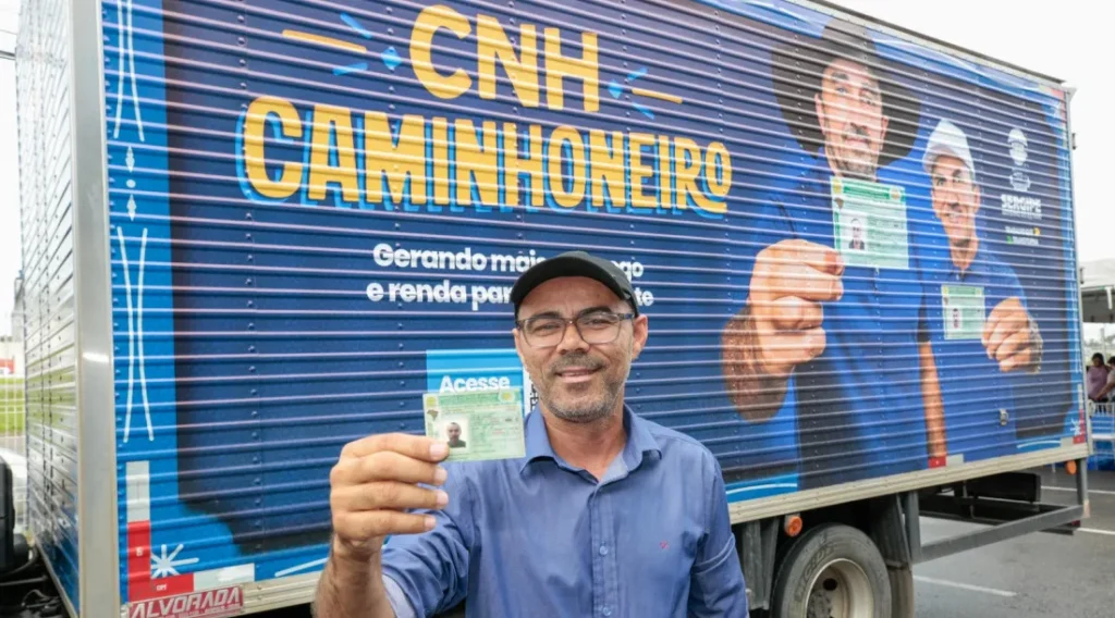 Governo de Sergipe alerta beneficiários do Programa CNH Caminhoneiro sobre prazo para biometria