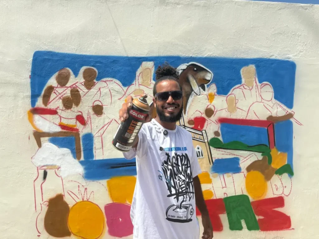 Funcap leva orientação cultural e arte urbana à 65ª edição do Sergipe é Aqui em São Miguel do Aleixo