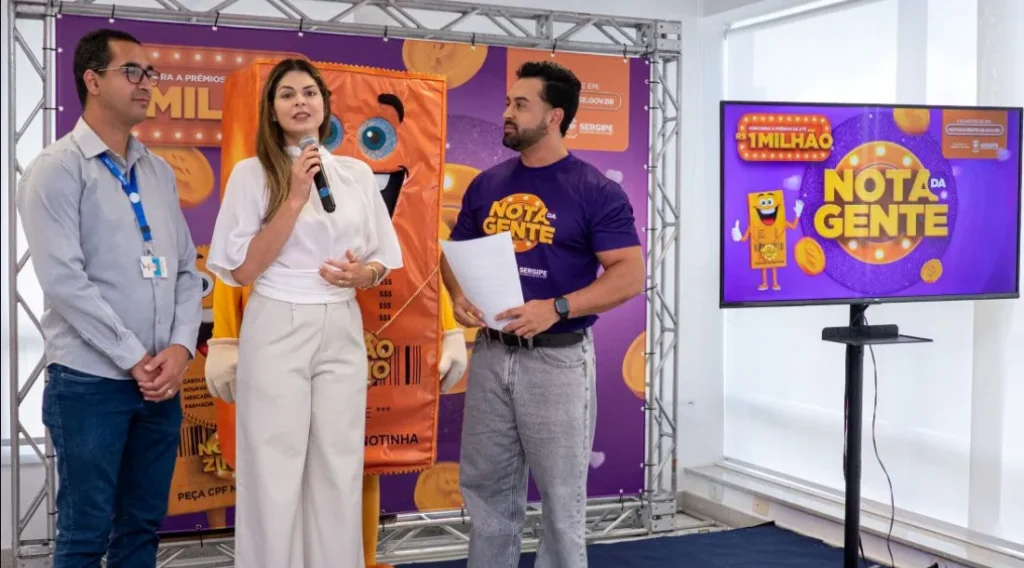 Consumidoras de Aracaju ganham R$ 1 milhão e R$ 250 mil no segundo sorteio do Nota da Gente