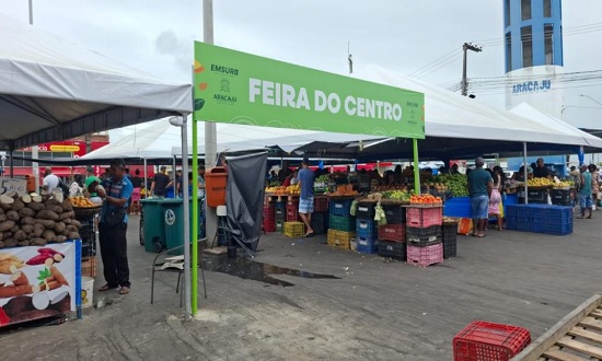 Prefeitura de Aracaju inicia novo cadastro de ambulantes na Feira do Centro