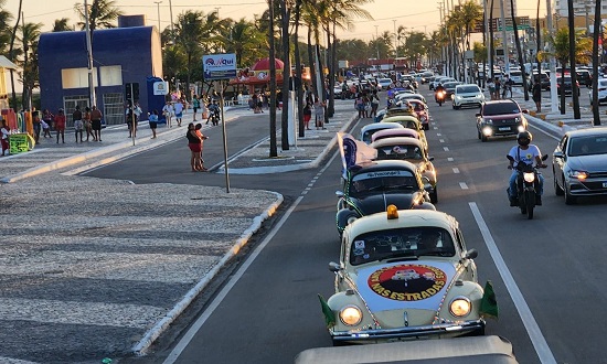 Aracaju recebe Fusqueata no domingo em homenagem ao Dia Nacional do Fusca