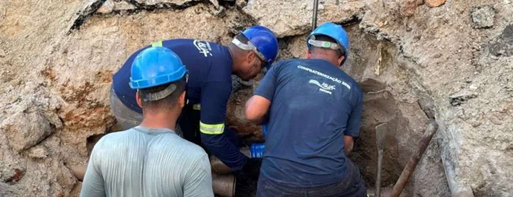 Iguá Sergipe intensifica intervenções para melhorar abastecimento em Aracaju 