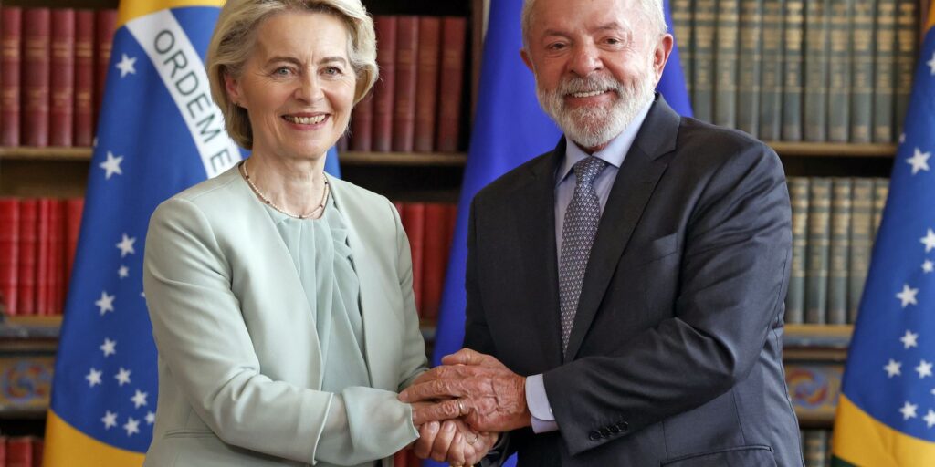 Lula e Ursula von der Leyen afirmam que acordo Mercosul-UE beneficiará todos os países envolvidos