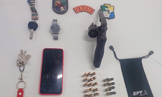Homem é preso na Zona Sul de Aracaju por porte ilegal de arma e 23 munições