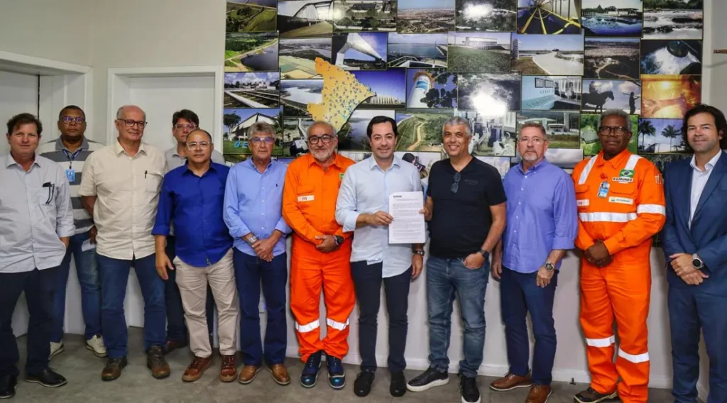Deso firma contrato para abastecer Fafen Sergipe com água bruta e impulsiona retomada industrial