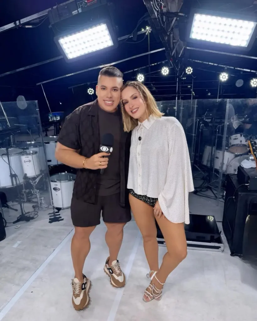 Entrevista de Rodrigo Alves com Claudia Leitte alcança 100 mil visualizações e ganha força nas redes