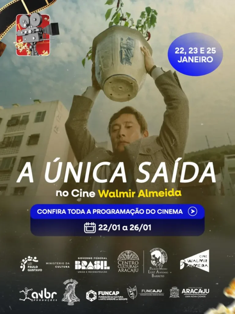 Cine Walmir Almeida apresenta “Hamnet” e “A Única Saída” em mostra de 22 a 26 de janeiro