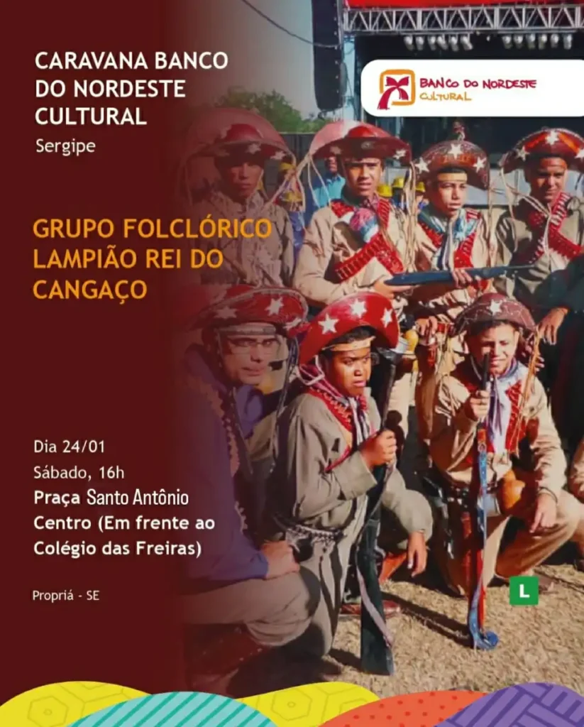 Circuito BNB Cultural movimenta Propriá e Grande Aracaju com música e folclore
