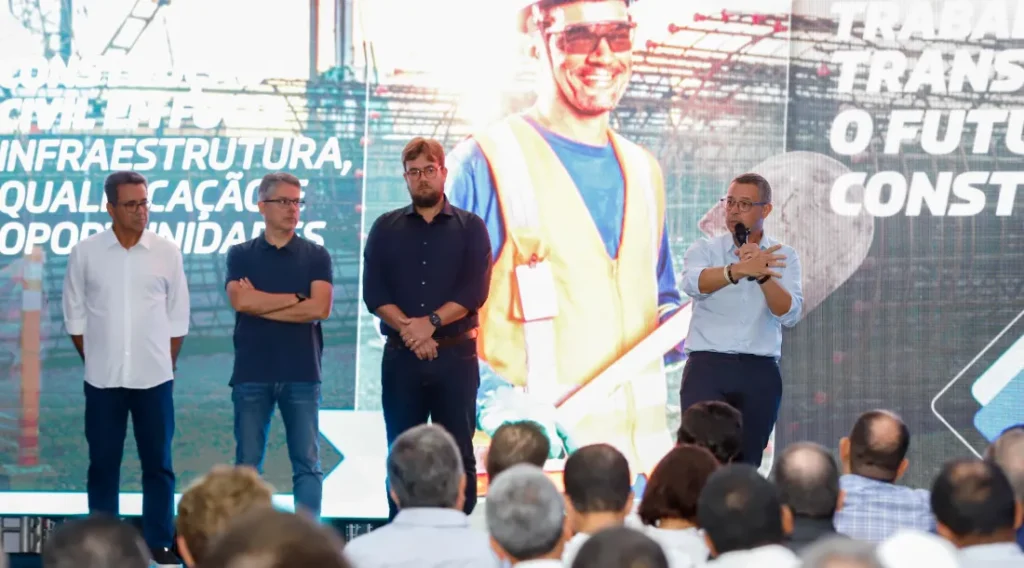Sergipe lidera crescimento de empregos na construção civil e abre mil vagas de qualificação