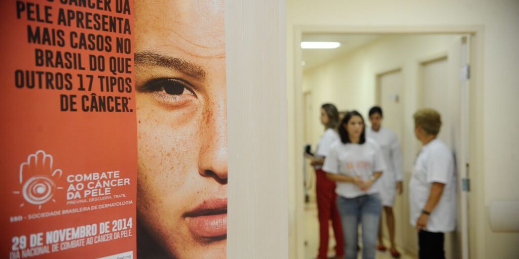Diagnósticos de câncer de pele sobem de 4,2 mil para 72,7 mil em dez anos, aponta SBD