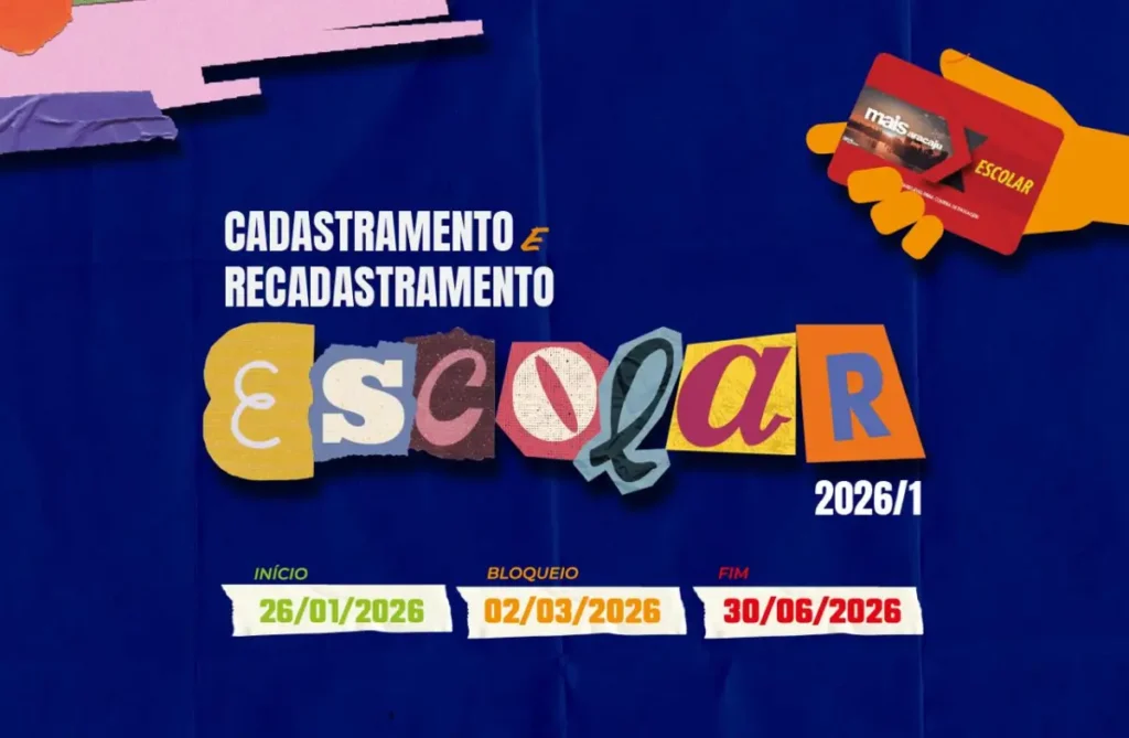 Cadastro e recadastro do Mais Aracaju Escolar são antecipados para 26 de janeiro