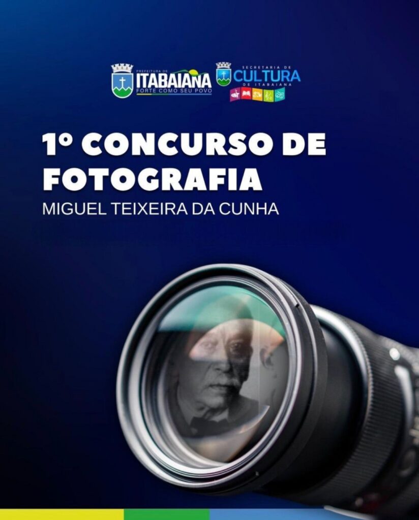 Itabaiana divulga resultado parcial do 1º Concurso Municipal de Fotografia Miguel Teixeira