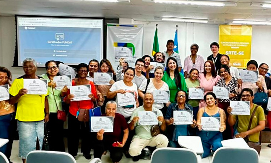 Fundat emite certificados a 74 profissionais após oficina de boas práticas na manipulação de alimentos