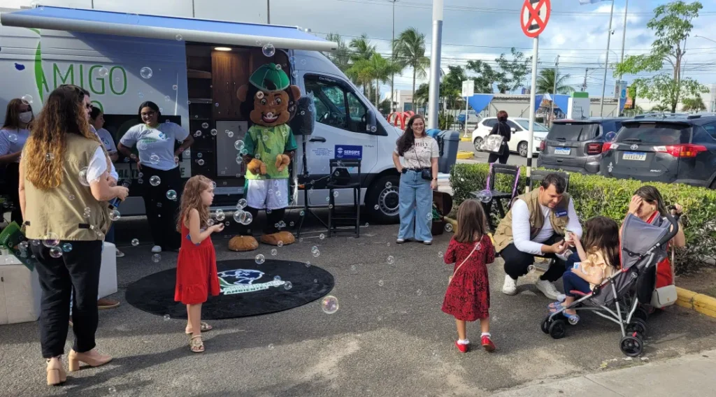 Governo de Sergipe leva ação de educação ambiental ao Shopping RioMar nesta sexta-feira