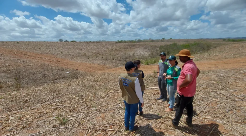 Adema confirma conformidade ambiental de propriedade rural em Carira