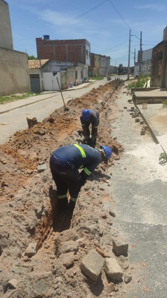 Iguá Sergipe conclui intervenções no loteamento Moema Meire
