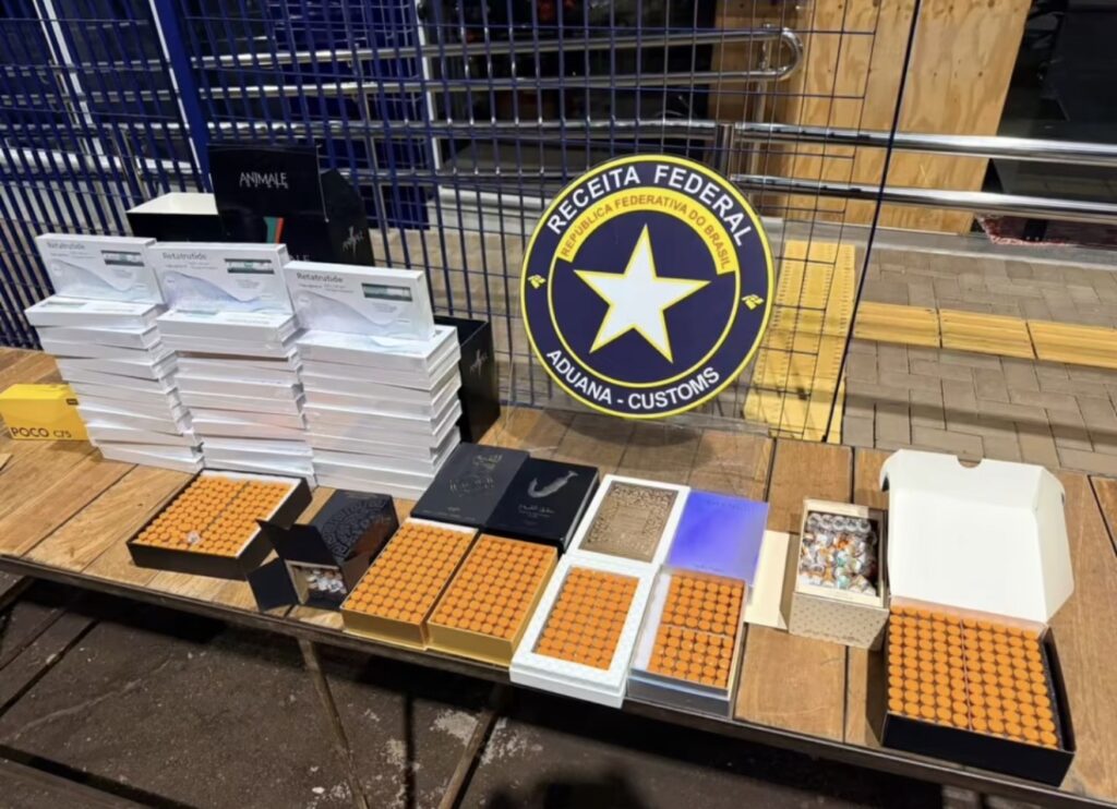 Sergipano é flagrado no Paraná com 700 ampolas de “super emagrecedores” proibidos pela Anvisa