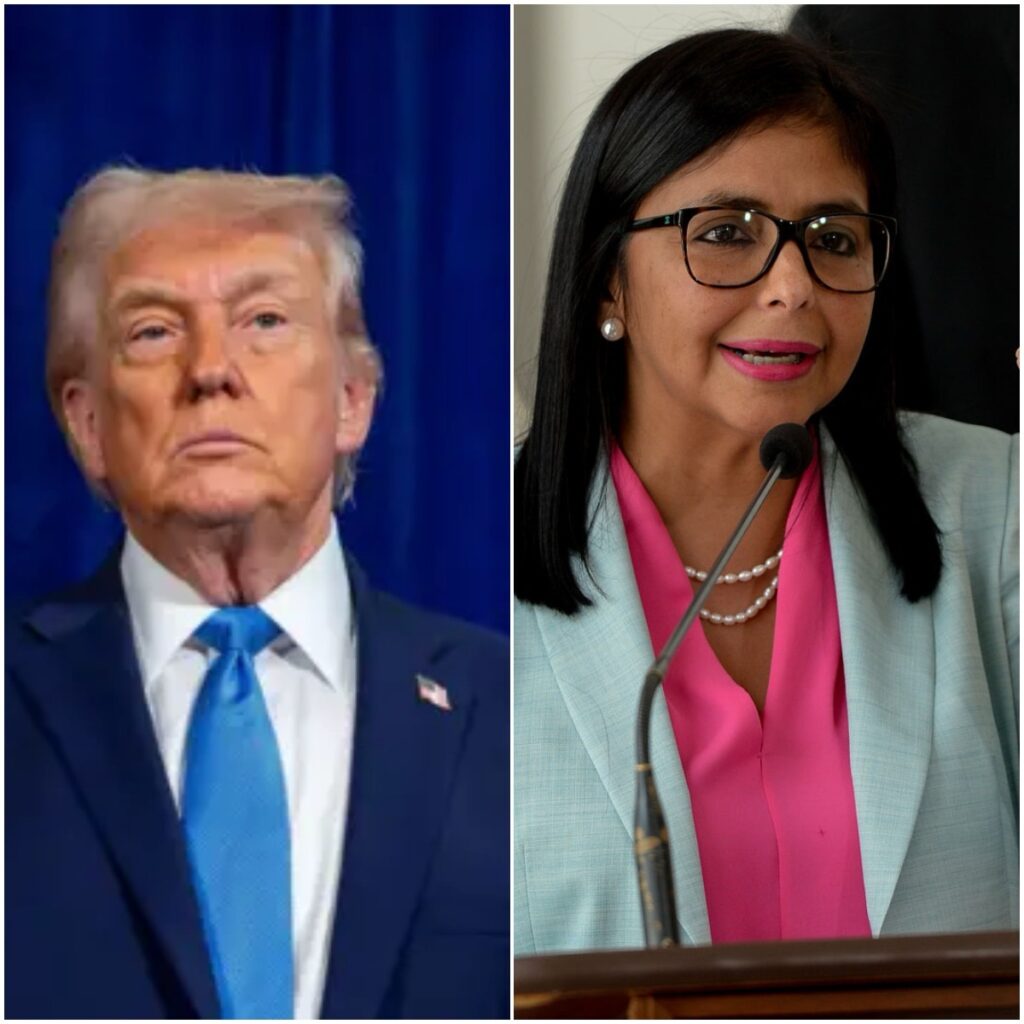 "Preço muito alto": Trump ameaça Delcy Rodríguez após captura de Maduro e exige cooperação