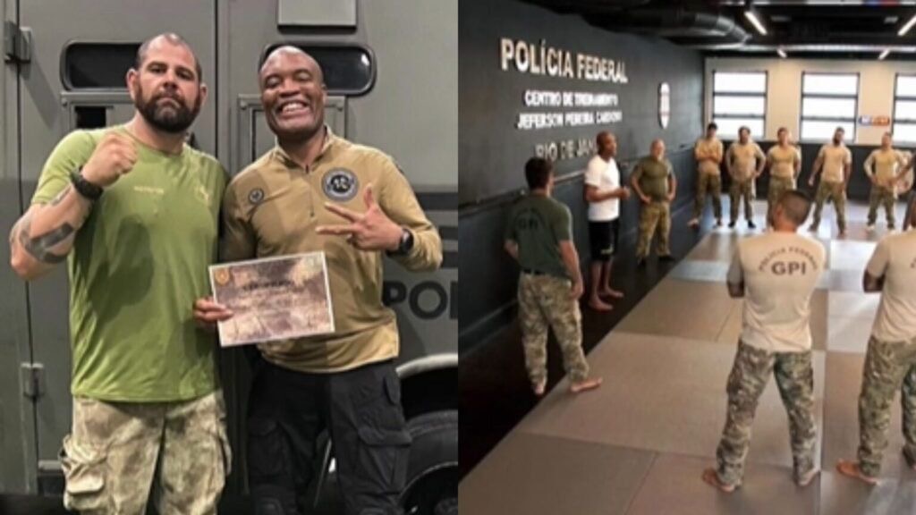 Do octógono para a viatura: Aos 50 anos, Anderson Silva inicia treinamento para ser policial em Beverly Hills