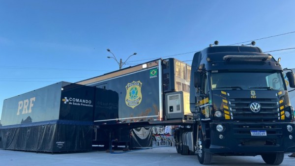 Carreta da PRF chega a Itabaiana para mutirão de atendimentos gratuitos nesta terça e quarta