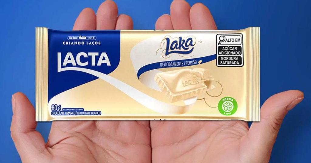 Anvisa determina recolhimento de lote do chocolate Laka por risco a alérgicos