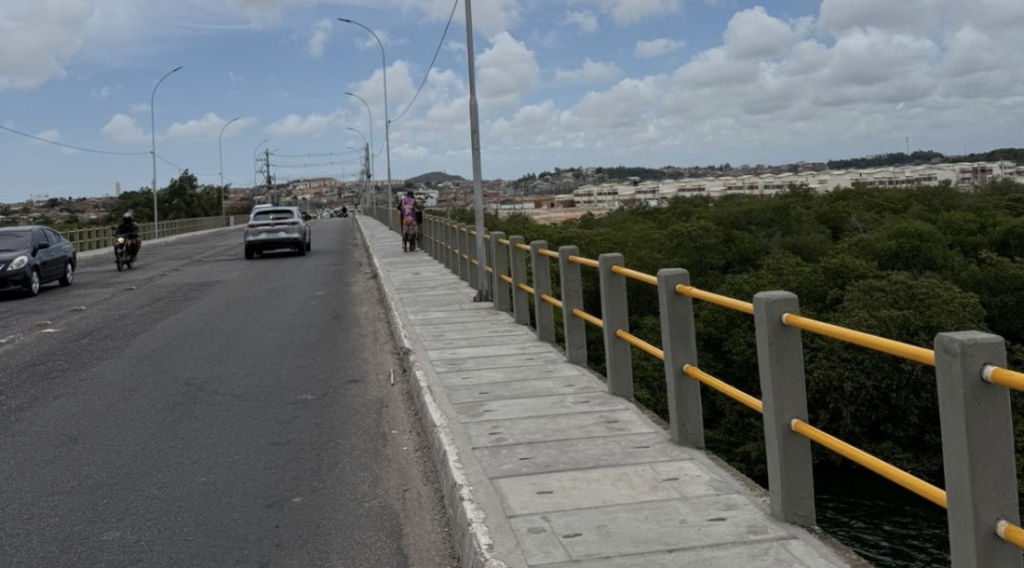 DER/SE conclui recuperação da ponte sobre o Rio do Sal