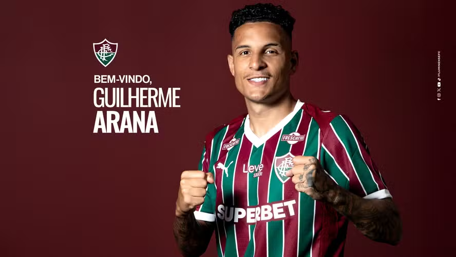 Fluminense anuncia Guilherme Arana como novo reforço e agita a janela de transferências