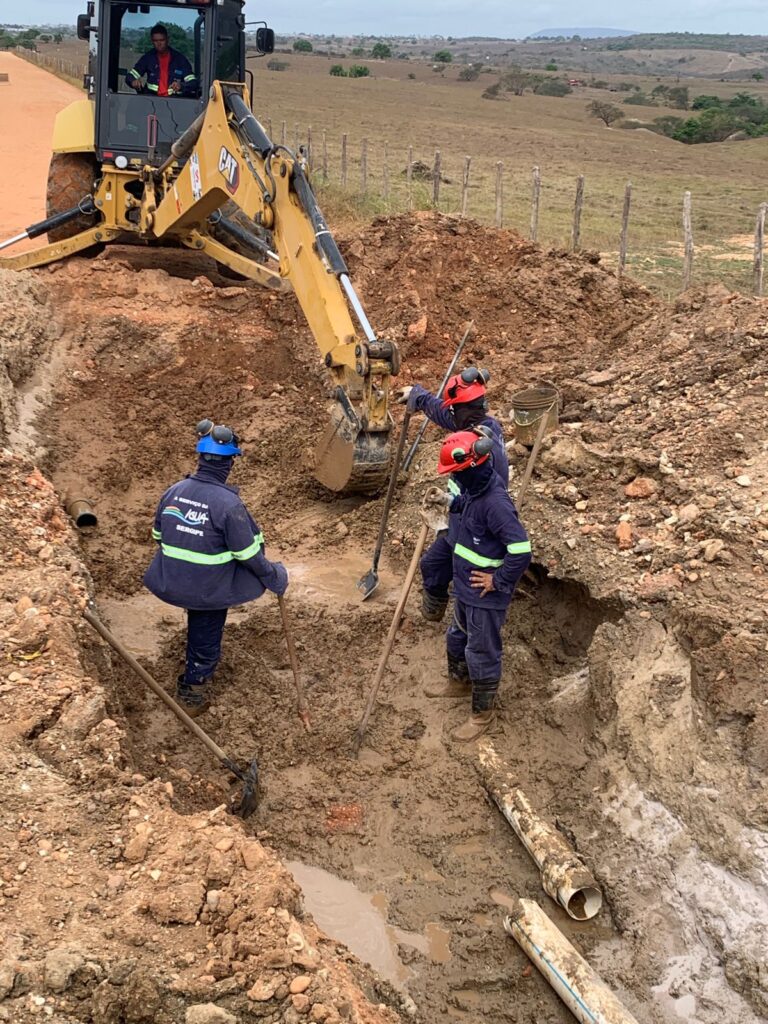 Iguá Sergipe conclui obras na adutora de Cajaíba e reforça segurança hídrica no município de São Domingos e povoados na região