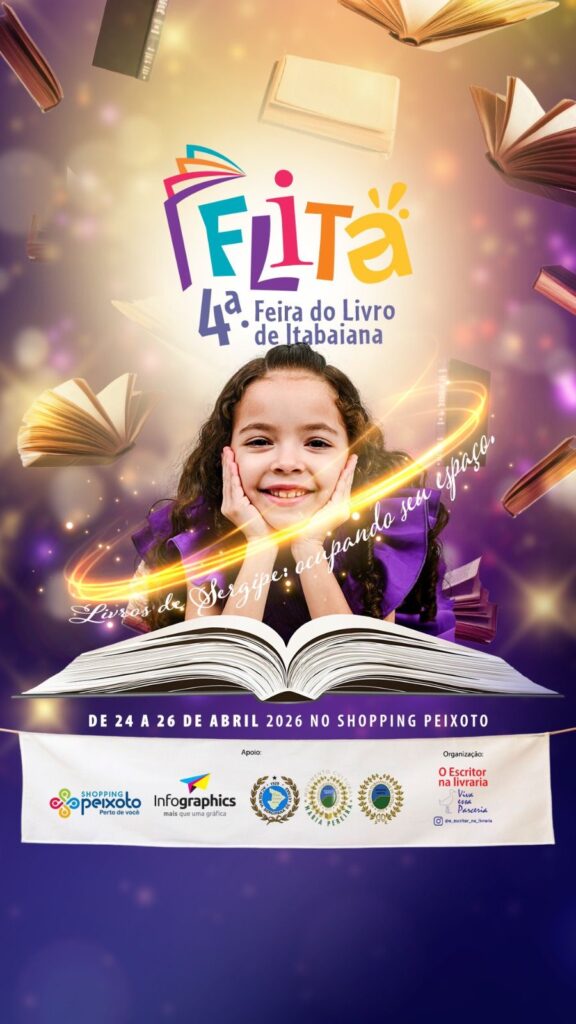 IV Feira do Livro de Itabaiana acontecerá de 24 a 26 de abril