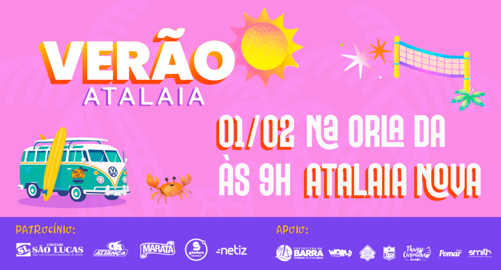 Verão Atalaia 2026 movimenta Orla da Atalaia Nova neste domingo
