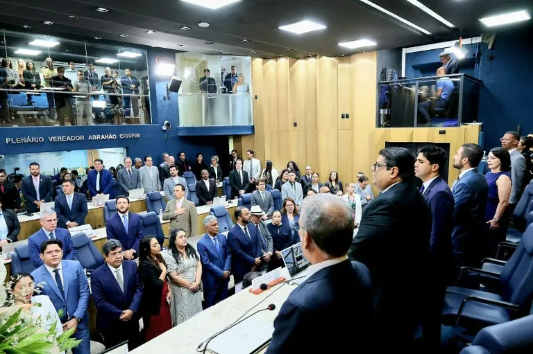 Câmara de Aracaju reabre sessões e prefeita Emília Corrêa presta contas do primeiro ano de gestão