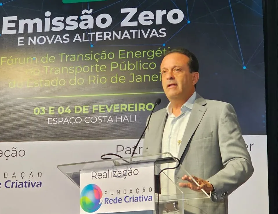 Secretário André Moura defende transporte público de emissão zero em fórum no Rio