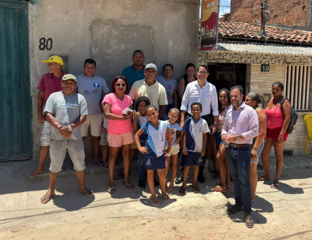 Vice-prefeito de Aracaju vai ao Lamarão cobrar solução para falta de água