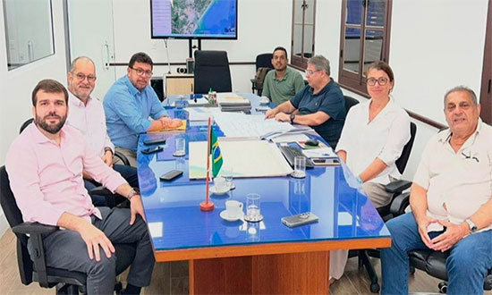 Sedetec e INPH discutem medidas para garantir navegação no estuário do Rio Sergipe