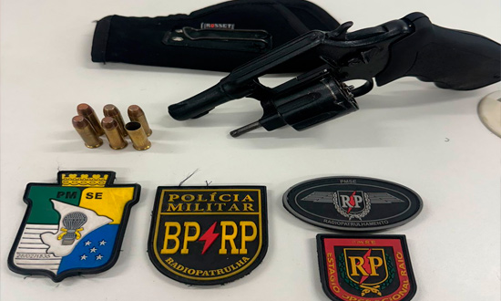 Polícia apreende arma e munições após disparos em via pública no bairro Marivan, em Aracaju